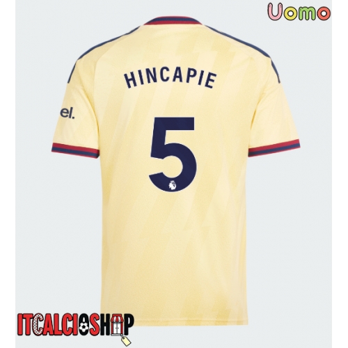 Arsenal Piero Hincapie #5 Terza Maglia 2026-27 Manica Corta